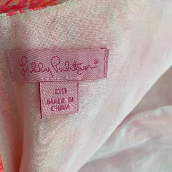 Lilly Pulitzer sheath mini dress size 00 - Picture 5 of 5